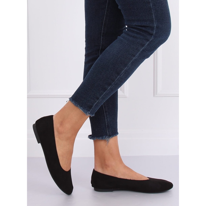 Meke crne ženske balerinke NK17P Black crna 2