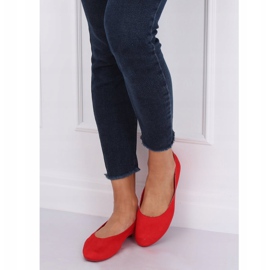 Meke crvene ženske balerinke NK17P Red crvena 2