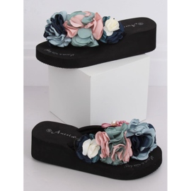 Crni N-31 Potplati od crne pjene raznobojna 1