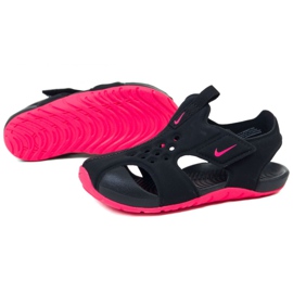 Cipele Nike Sunray Protect 2 Jr 943827-003 crna ružičasta 1