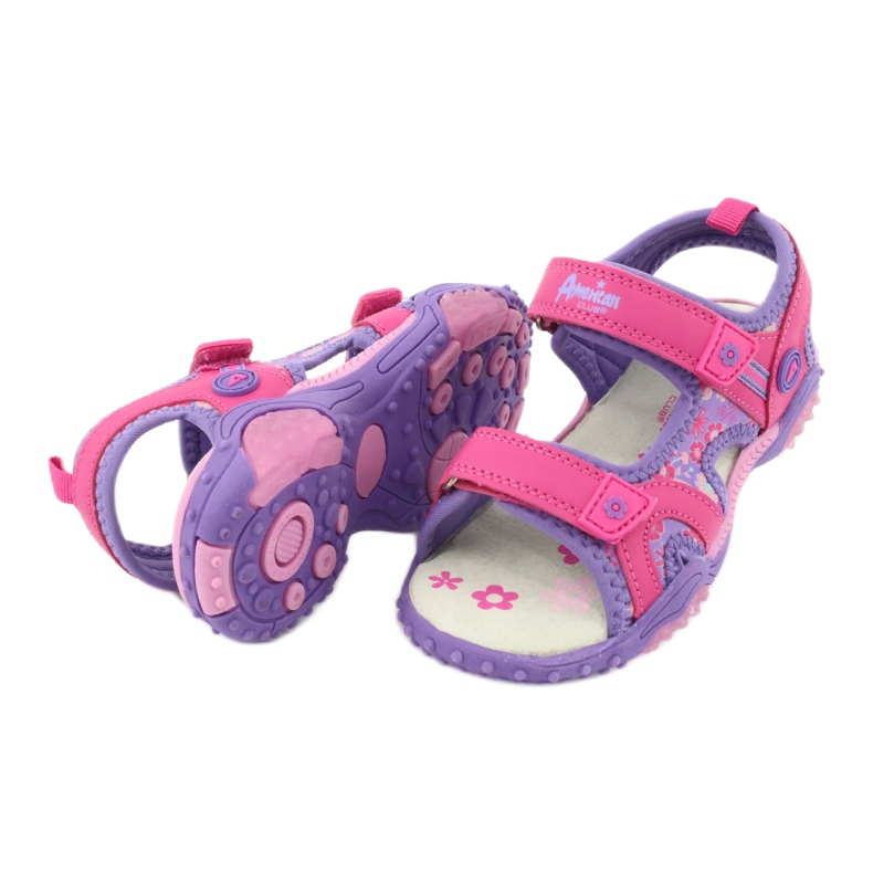 Djevojačke sandale American Club HL17 / 19 ljubičasta 3