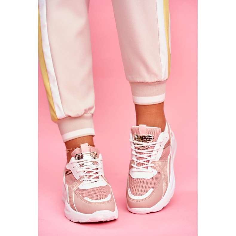 SEA Ženske sportske cipele Tenisice bijele i ružičaste Martina bijela ružičasta 2