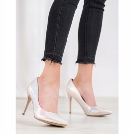 Goodin Elegantne štikle bež 2