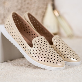 Renda Elegantni Lordovi s kristalima žuta boja 1