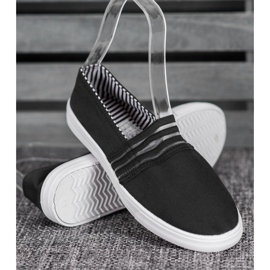 SHELOVET Udobne tenisice koje se navlače crna 2