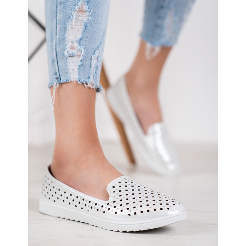 Renda Elegantni Lordovi s kristalima siva 1