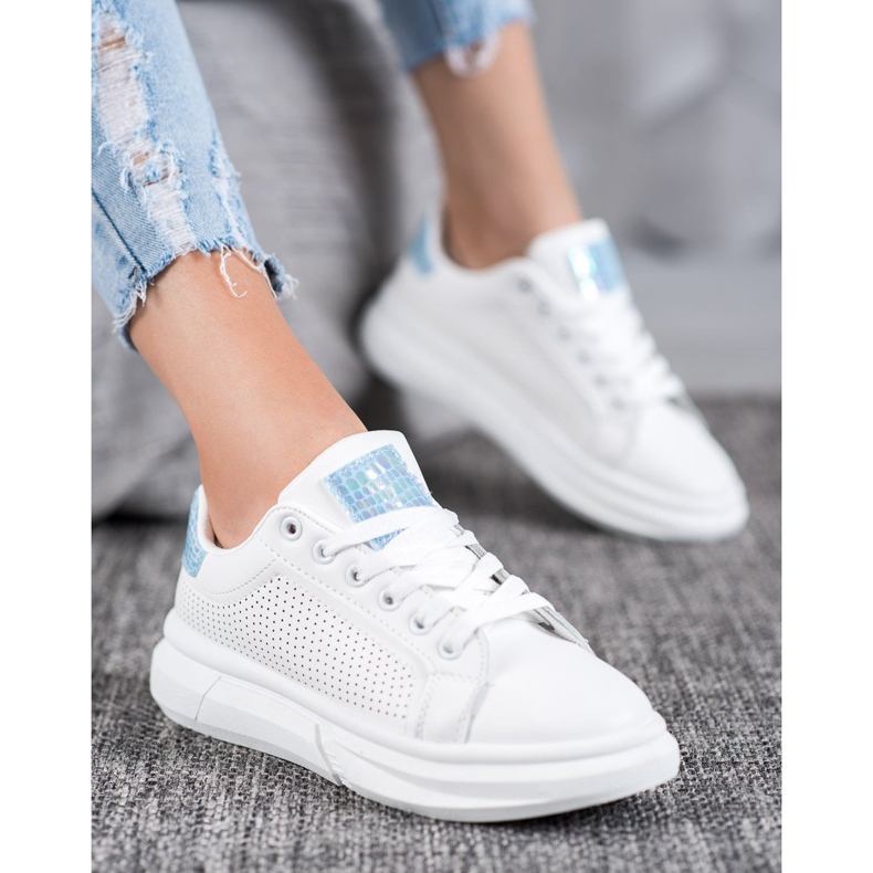 SHELOVET Bijele sportske cipele bijela 2