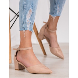 Small Swan Elegantne pumpe smeđa 2