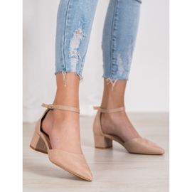 Small Swan Elegantne pumpe smeđa 1