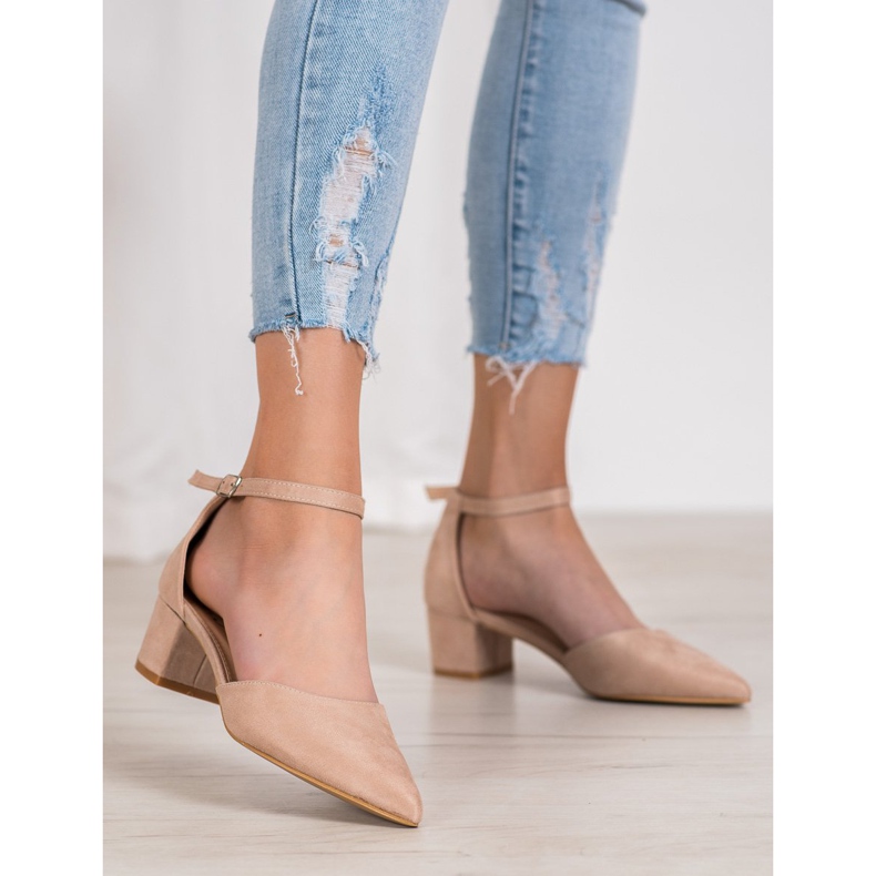 Small Swan Elegantne pumpe smeđa 1