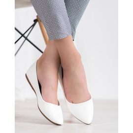 Seastar Bijele balerinke od eko kože bijela 1