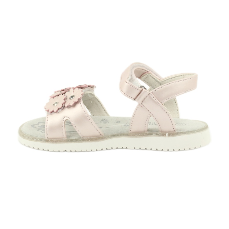 Ružičaste sandale sa bisernim šljokicama American Club XD10/20 ružičasta 1