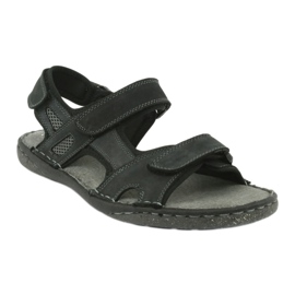 Muške sandale na čičak American Club CY15 / 20 Dk.Navy tamnoplava 1