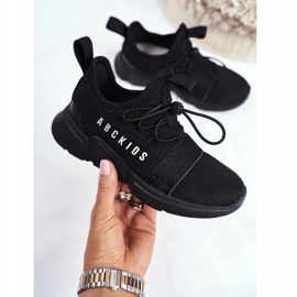 Sportska obuća Dječja crna omladina ABCKIDS B012310074 crno 2