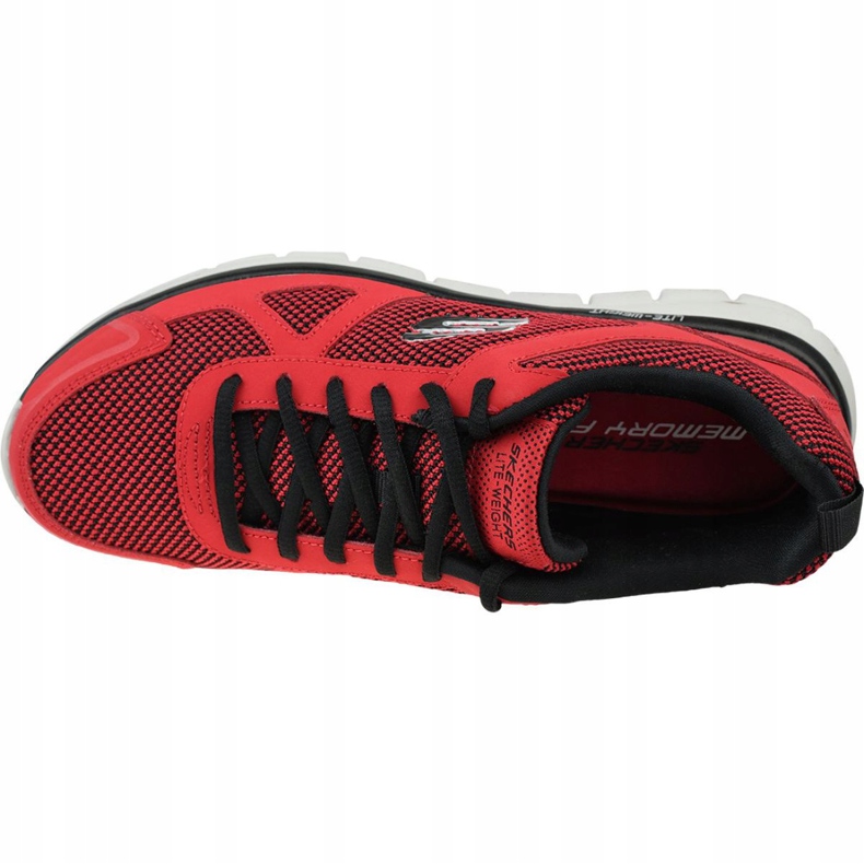 Skechers Track-Bucolo M 52630-RDBK Cipele crvena 2