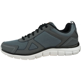Skechers Track-Scloric M 52631-CCBK siva 1