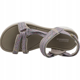 Skechers Go Walk Outdoors W 14644-TPE sandale bež siva raznobojna 2