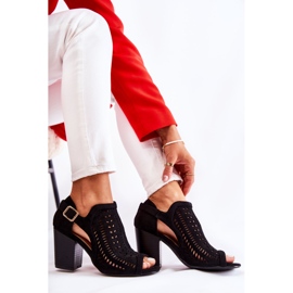 Bellucci Ženske čizme s izrezanom proljetnom crnom bojom izvan nas 3