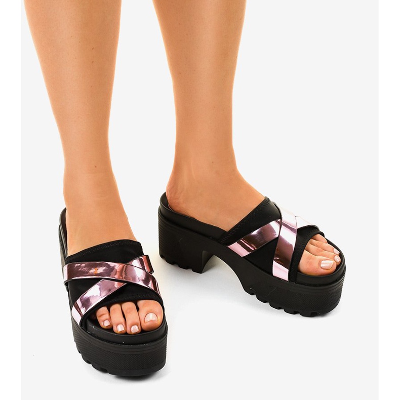 Crne štikle CL-3A309-20 crna 2