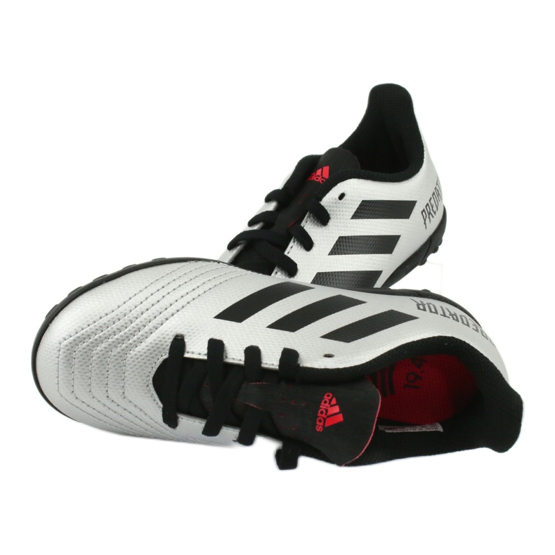 Kopačke Adidas Predator 19.4 Tf Jr G25825 srebro 5