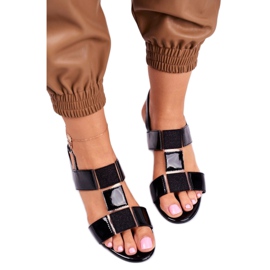 Sandale s niskim potpeticama Sergio Leone SK910 crna 2