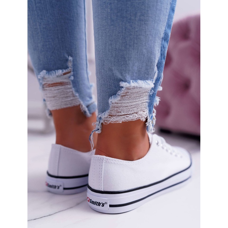 Smith's Smithove bijele niske ženske tenisice bijela 1