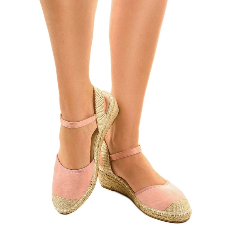 3M85-20 ružičaste espadrile ružičasta 1