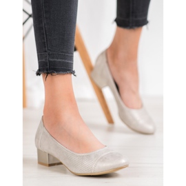 Goodin Ažurne pumpe na stupu zlatna 1