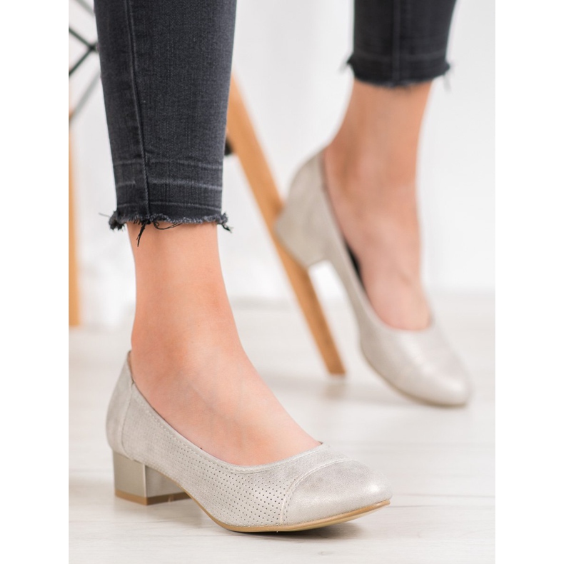 Goodin Ažurne pumpe na stupu zlatni 1