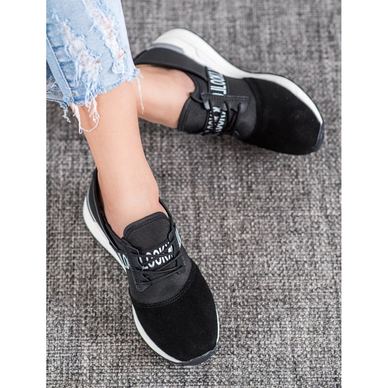 Pogledajte VINCEZA kožne tenisice crna 1