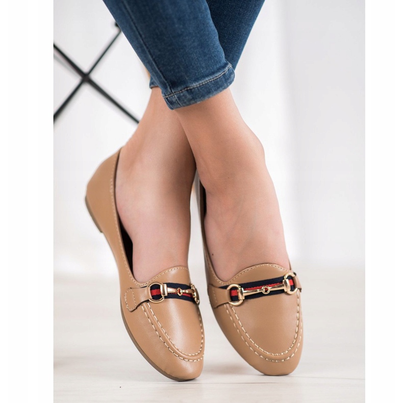 Clowse Modni lordovi s eko kožom smeđa 1