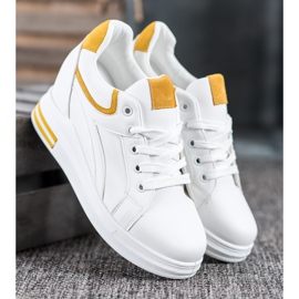 Lovery Tenisice na klin bijela 2