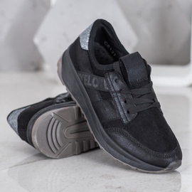 SHELOVET Crne sportske cipele crna 1