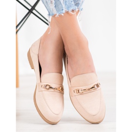 SHELOVET Suede Lords bež 1