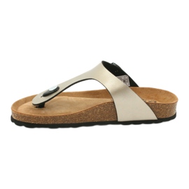 Medicinske papuče BIOX Gerona zlatne zlatni 1