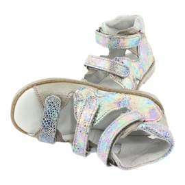 Mazurek Visoke preventivne kožne sandale PLN 291 višebojan 4