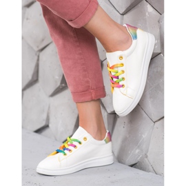 SHELOVET Modne sportske cipele bijela 1