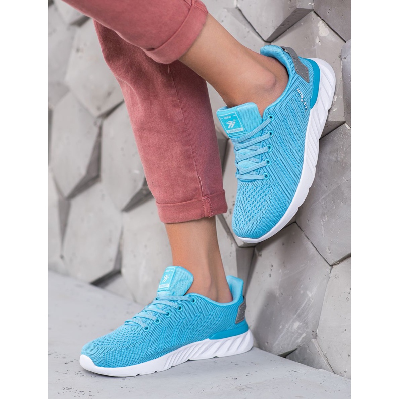 Ax Boxing Lagane ažurne sportske cipele plava 1