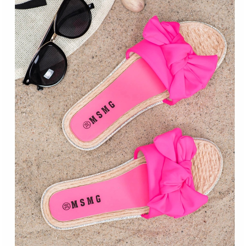 SHELOVET Elegantne ružičaste papuče ružičasta 2