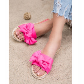 SHELOVET Elegantne ružičaste papuče ružičasta 1