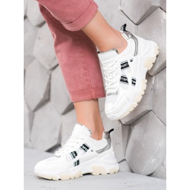 SHELOVET Bijele sportske tenisice bijela 1