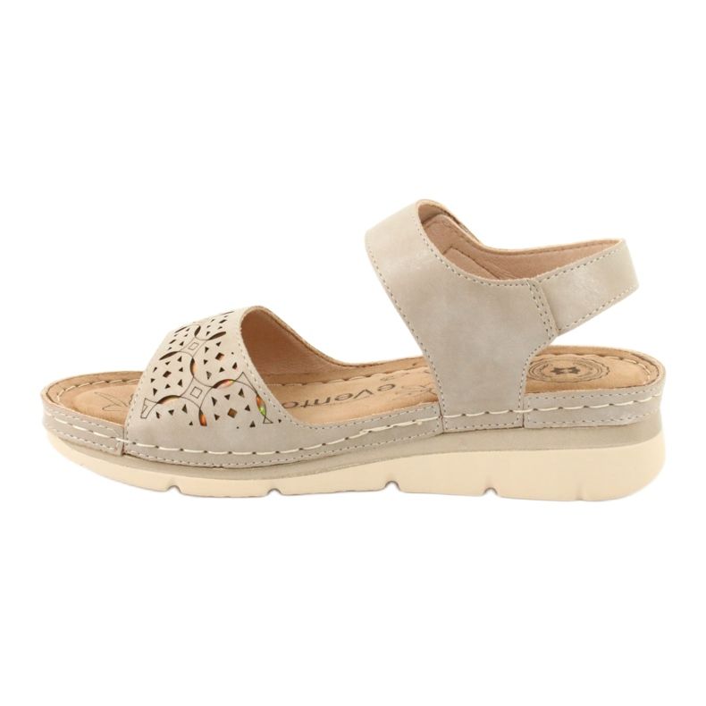 Evento Udobne sandale u bež boji 20SD98-1601 1