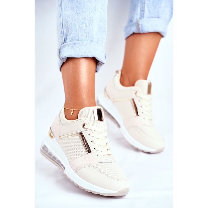 ADY Ženske sportske tenisice Bež Sparks 2