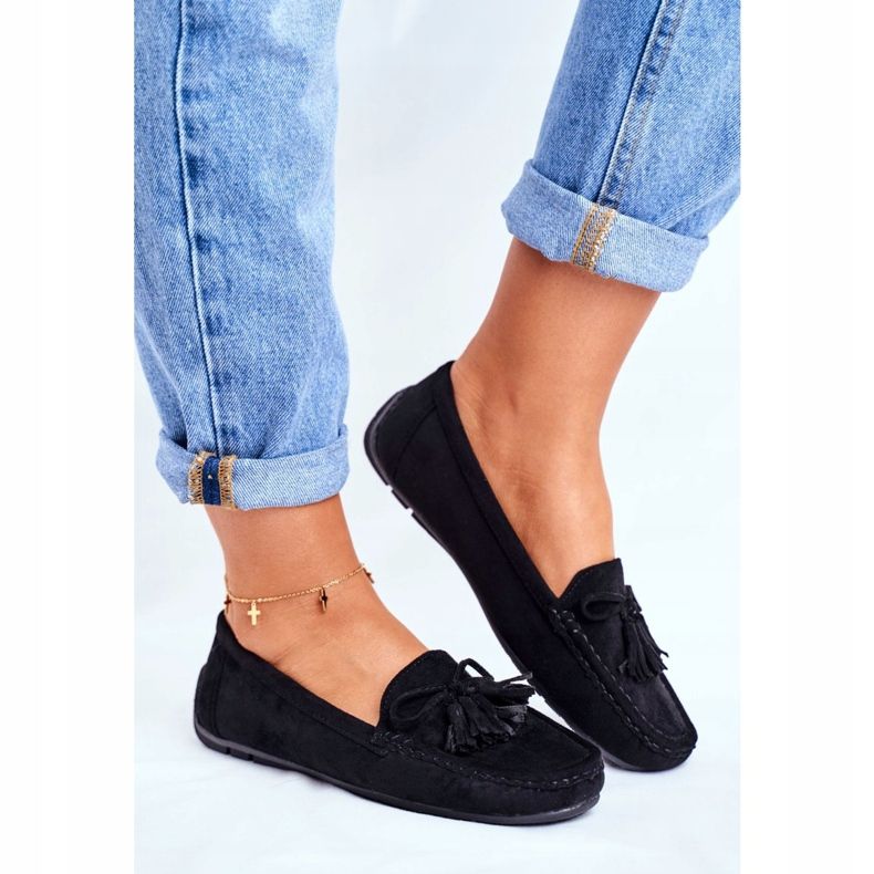 EVE Ženske natikače antilop 20PB35-2003 Crna Donna Mia crno 2