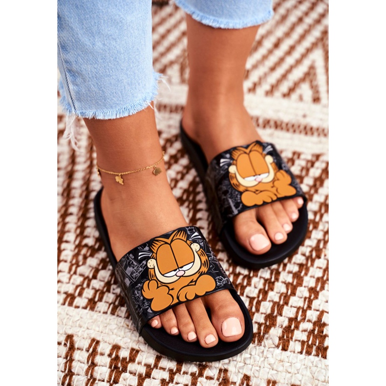 Ženske papuče Garfield ZAXY crne FF285073 crna 2