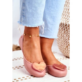 Ženske mirisne gumene balerinke ZAXY Pink FF285052 ružičasta 1