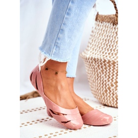 Ženske mirisne gumene balerinke ZAXY Nude Bež FF285054 smeđa 1