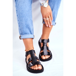Ženske mirisne gumene sandale ZAXY Black FF285024 crno 1