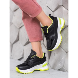 SHELOVET Crne sportske tenisice crno 1