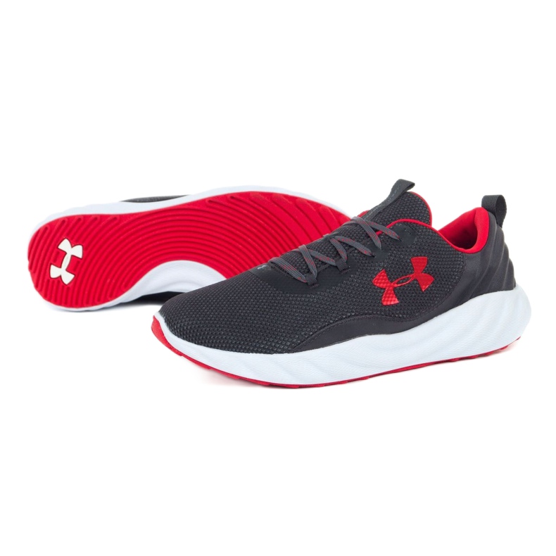 Patike za trčanje Under Armour Charged Will Nm M 3023077-101 crna crvena siva 6